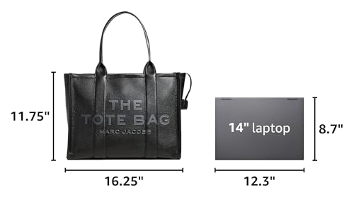 Image of Marc Jacobs Women's The Leather Large Tote Bag