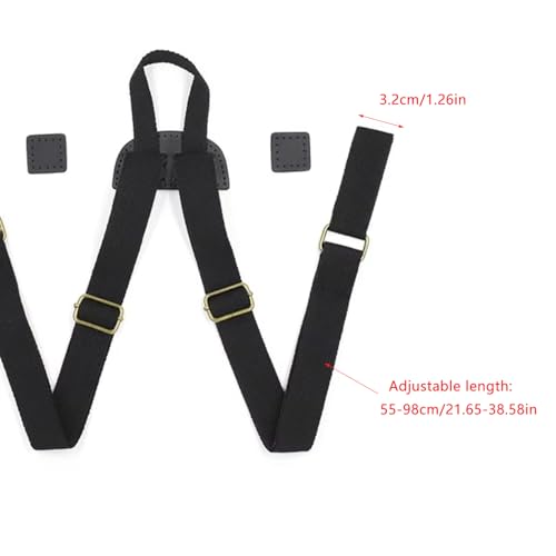 Backpack Straps Replacement Adjustable Canvas Shoulder Strap Sewing Mount Belts for Backpacks Rucksack Daypack Laptop Back Pack Business Work Bag Travel Study DIY Craft Bags2