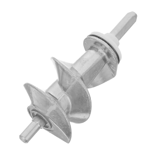 DIYEAH Tornillo para Picadora de Carne de Acero Inoxidable Compatible con Moulinex, Accesorio Duradero para Procesamiento y Cocina en Hogar