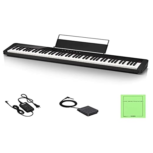 Casio PX-S1000 BK - Piano Digitale Professionale 88 Tasti Pesati e Bluetooth, Nero