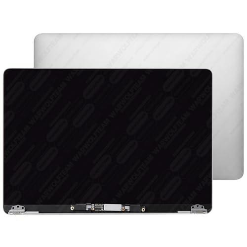 Image of Screen Replacement for MacBook Air M1 2020 A2337 EMC 3598 LCD Display Retina Full Assembly 13.3 inch 2560x1600 (Silver)