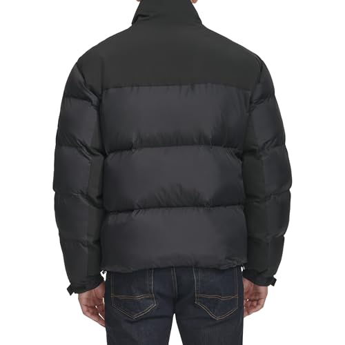 Image of Tommy Hilfiger Men's Mixed-media Puffer Jacket