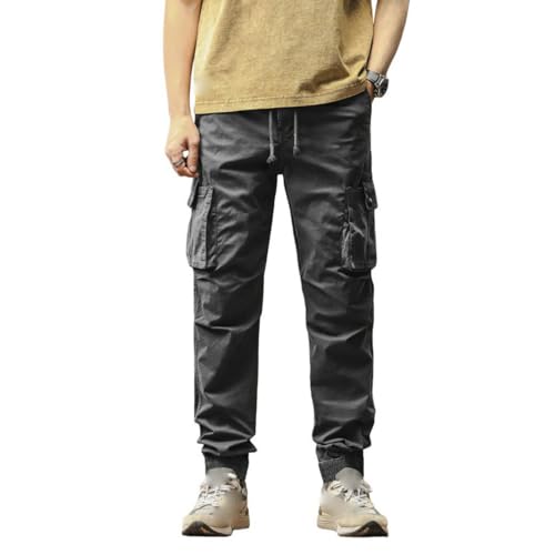 Pantalon cargo pour homme style décontracté vêtement extérieur tendance multi-poche