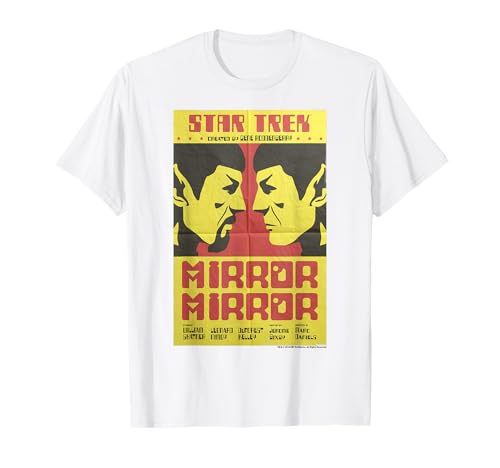 Star Trek Original Series Mirror Mirror Retro Poster T-Shirt