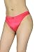 Comfort Smooth Thong Hiding Gaff in Red Satin-M