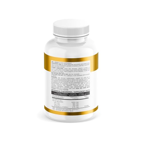 INSPORT Nutrition - Acides oméga-3-180 mg d'EPA et 120 mg de DHA par gélule - Vitamine E - Ligne de protection de la santé - Supplément sportif professionnel - 90 capsules – Image 3