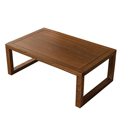 Petite table à thé style japonais pour s'asseoir sur le sol au salon