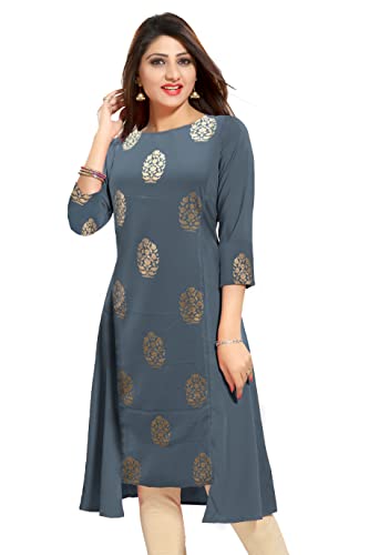 Image of ALC Creation Women's Crepe A-line Kurti