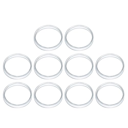 Boîtes de Petri verre borosilicate HEALLILY boîtes de culture pour école 10pcs