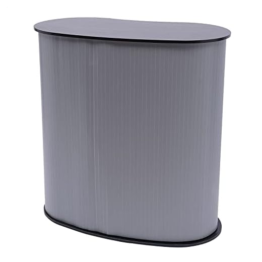 innytund Atril de 40 x 90 x 90 cm, soporte de exposición, mostrador de exposición, mostrador plegable con bolsa de transporte, para demostraciones de productos, promociones, reuniones de negocios