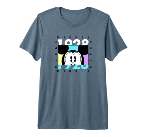 Mickey Mouse Mickey 1928 t-shirt souvenir d'enfance et mode premium