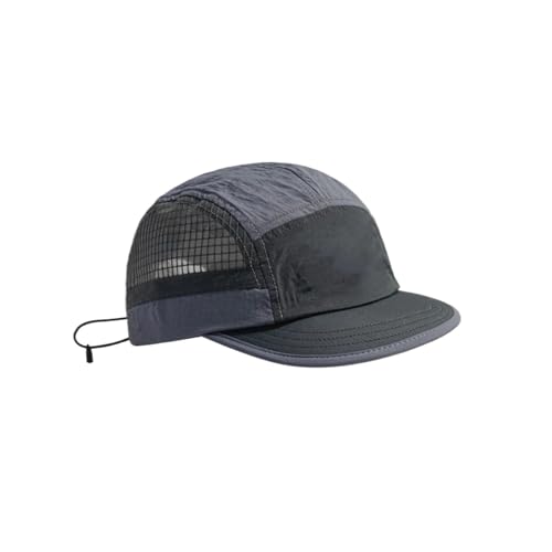 Chapeau de soleil ajustable bicolore avec protection visage quotidien