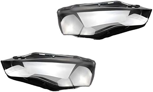 2個の車をクリアヘッドライトレンズカバーの交換ヘッドランプカバーフィットfor A5 12年から16年車のライトアセンブリ サイドミラーカバートリム Color Pillowcase8 Without 格安店