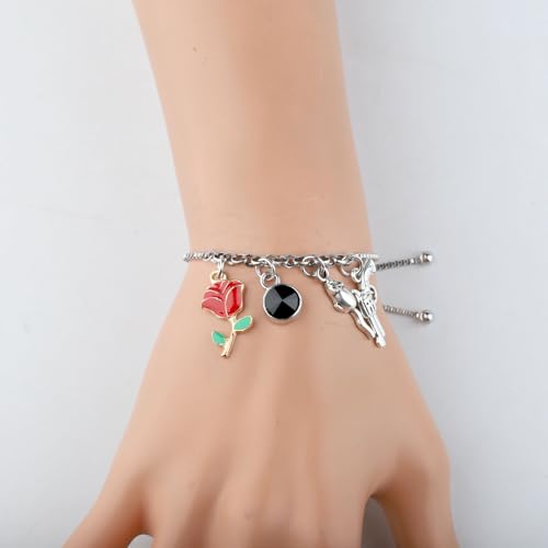 UJIMS Haunting Inspired Gift Run Little Mouse Bracelet Zade Fans Jewelry Dark Romance Merch Smut Reader Gift2