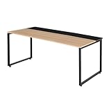 プラス Garage NS デスク スタンダード 抗菌・指紋レス天板 幅140 奥行70cm ライトウォルナット NS-147HM 608504