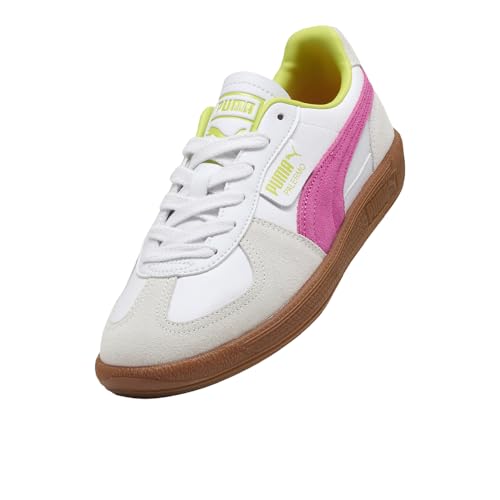 PUMA PUMA Womens Palermo Leather Lace Up Sneakers Shoes Casual - White - Size 10 M