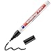 Produktbild edding 751 Lackmarker - schwarz - 1 Stift - Rundspitze 1-2 mm - Lackstift zur Markierung und Beschriftung von Metall, Glas, Stein oder Kunststoff - hitzebeständig, permanent, wischfest