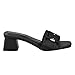 Calvin Klein Women's Ariella3 Heeled Sandal, Black 002, 6