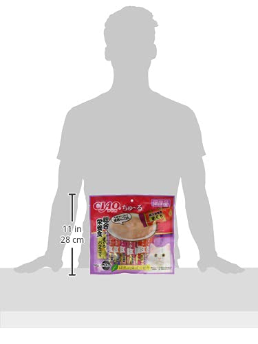 Amazon.co.jp: チャオ (CIAO) ちゅ~る 総合栄養食 まぐろバラエティ 20