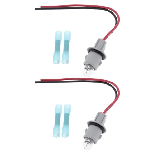 Briny River 2 Stück Seitenmarkierungsleuchte Reparatur Sockel Kabelbaum Birne Set Ersatzteil A0005400966 Kompatibel mit Mercedes C-Klasse W203 W204 1998-2012