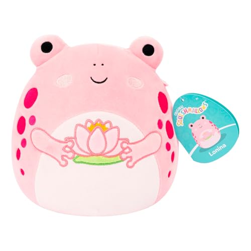 Squishmallows Original Lonina la Grenouille Rose 19,1 cm