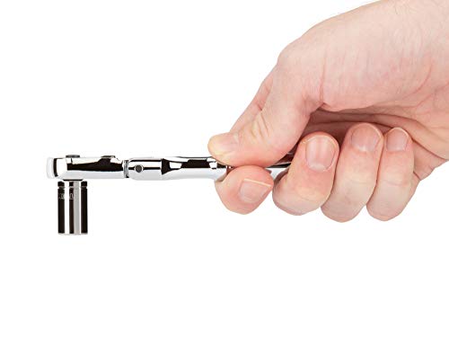 Tekton 1/4 Inch Drive X 6 Inch Flex Head Quick-Release Ratchet | Srh31006 #TOP7