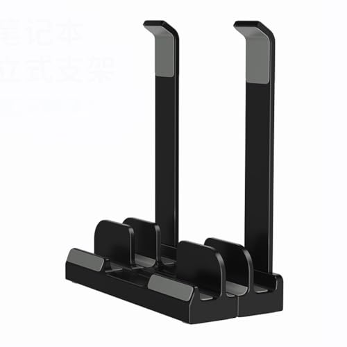 Support vertical de réglage et dissipation thermique ordinateur portable noir