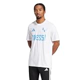 Adidas Men's Messi T-Shirt, White, XX-Large