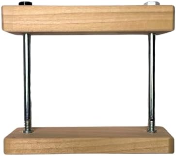 Cardinal Gates SC Square Clamp for Safety Gates - No Hole Baby Gate Banister Adapter - Wooden Baby Gate Mounting Kit - Made in the USA - 1 Pack