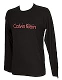 Material: 100% Cotton Calvin Klein Long Sleeved Crew Neck Top Loungewear X Large Black Temper Logo