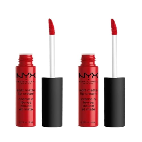 2 x NYX Soft Matte Lip Cream 8ml - Amsterdam