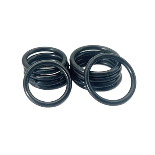 5pcs NBR CS 7mm OD 200mm~300mm Oil Resistant Sealing Ring Industrial Hydraulic Mechanical Parts
