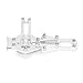 Aluminium Alloy Robot Clamp, Mechanical Claw Arm Robot Clamp Industrial Robot Robotic Arm