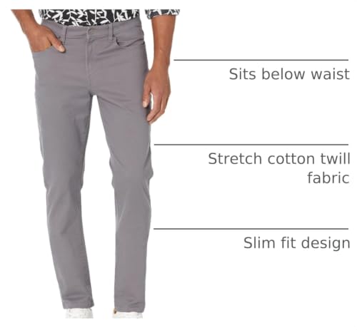 Image of Amazon Essentials Men's 5-Pocket Stretch Twill Casual Pants