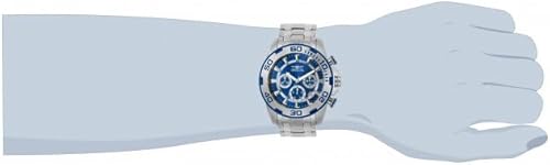 Miniatura 4 de Invicta 22319 Pro Diver Reloj de cuarzo plateado con pantalla analógica para hombre Acero inoxidable Reloj de cuarzo buceador