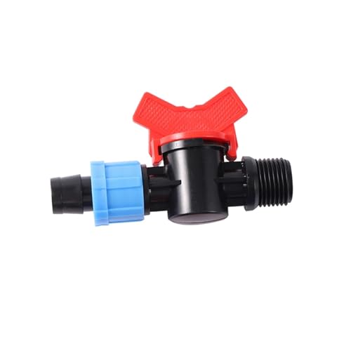 Válvula de agua bloqueada de 16 mm con rosca de 1/2 para regular riego 5