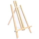 Wooden Easel, Painting Party Easel, Tabletop Display Easels, Tripod, Kids Student Tabletop Easels for Painting for Kids Artist Adults Students Classroom