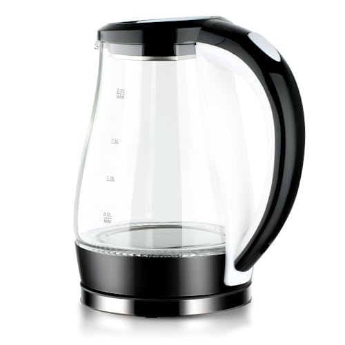 Bouilloire en verre 2L XXZ électrique automatique haute puissance