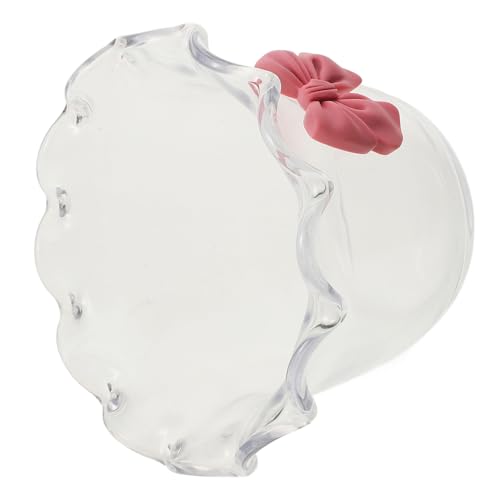 Ciieeo Tazón De Vidrio Platos Para Servir Frutas Platos De Helado Vajilla Tazón Pequeño Con Tapa Tazones De Postre Bochas Tazones Para Mojar Tazón De Helado Bol Mini Hielo