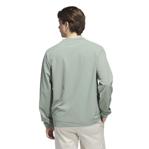 adidas Men's Go-to Wind Crewneck Pullover3