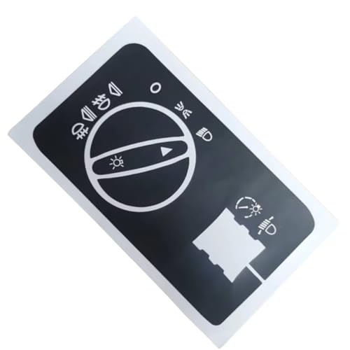 Autocollant de réparation pour interrupteur de phares A3 8L kit boutons lève-vitre
