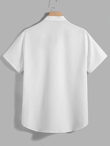 Image of J B Fashion Shirt for Men|| Casual Shirt for Men|| Men Stylish Shirt || Men Printed Shirt(Half-Plain)