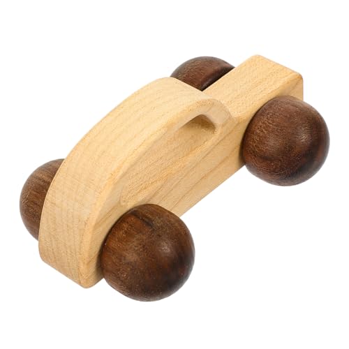 NAMOARLY Carro De Juguete Empujar Robot Juguetes De Tallo Carros De Juguete Bebés Agitarse Rueda Chico Juguete Inquieto Coche De Juguete Pequeño Control Jugar Auto De Madera