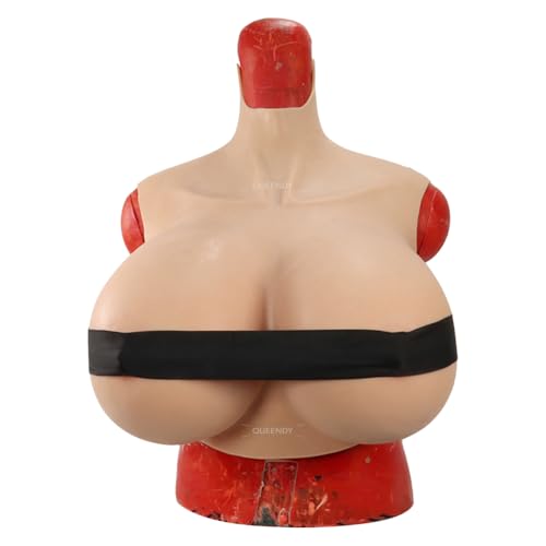 Faux seins en silicone travesti bonnet Z prothèse cosplay col haut