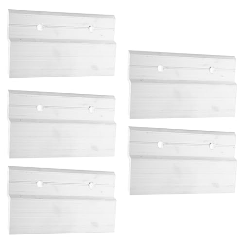 Image of 5pairs French Cleat Mirror Hanging Kit of Heavy Duty Hangers Wall Mount Brackets for Picture Frame