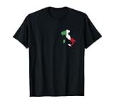 Bottes italiennes italiennes - Drapeau de l'Italie T-Shirt
