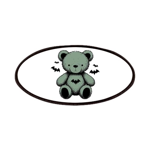 CafePress Batty Bear Green 4