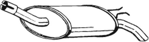 Bosal 200-785 Silencieux arrière