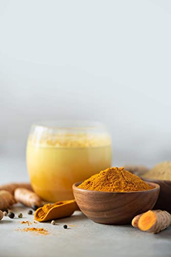 Carefood - Bio Kurkuma Pulver - Superfood Curcuma 100% Bio - Für Veganer - Supernahrung Ökologisch Ideal mit Goldener Milch, für Speisen, als Gewürz und zum Frühstück - 200 g