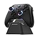 Machenike G3V2 Bluetooth Controller mit Ladestation, Hall Effekt Joysticks, RGB Gaming Controller Wireless für PC/Switch/iOS/Android, 2 Programmierbare Tasten, 1000mAh Akku, Schwarz